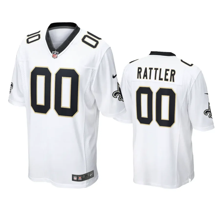 spencer rattler saints 2024 nfl draft white jersey