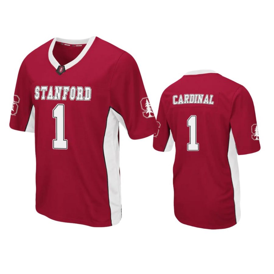 stanford cardinal cardinal max power jersey