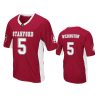 stanford cardinal connor wedington cardinal max power jersey