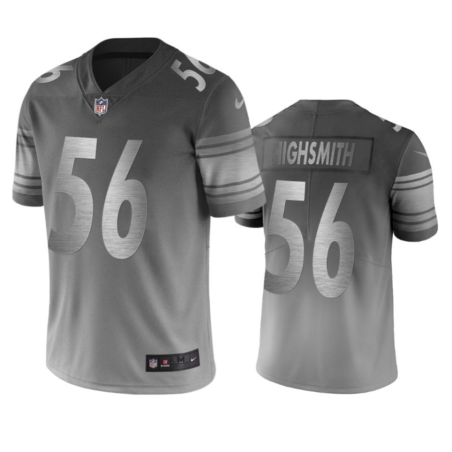 steelers alex highsmith silver gray city edition jersey