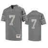 steelers ben roethlisberger charcoal metal replica jersey