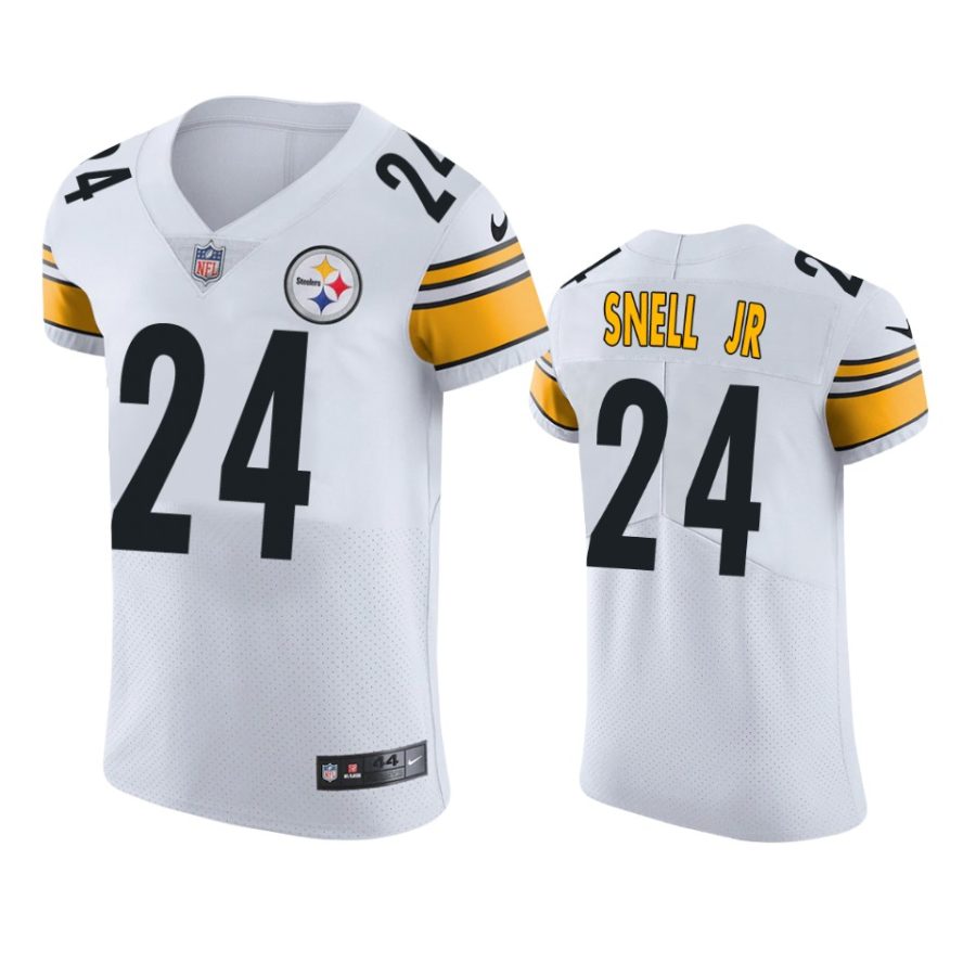 steelers benny snell jr. white vapor elite jersey