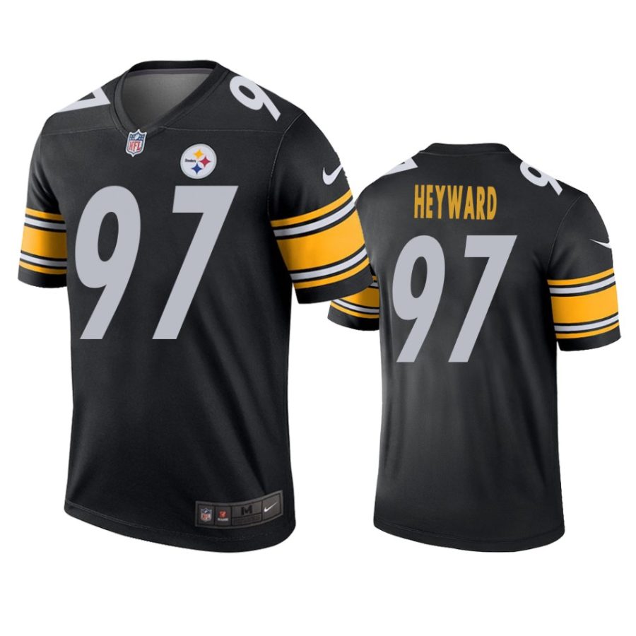 steelers cameron heyward black legend jersey