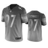 steelers cameron heyward silver gray city edition jersey