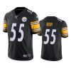 steelers devin bush black limited 100th season jersey