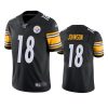 steelers diontae johnson black limited 100th season jersey