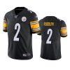 steelers mason rudolph black limited 100th season jersey