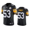 steelers maurkice pouncey black super bowl xliii patch jersey