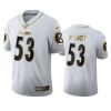 steelers maurkice pouncey white golden edition 100th season jersey