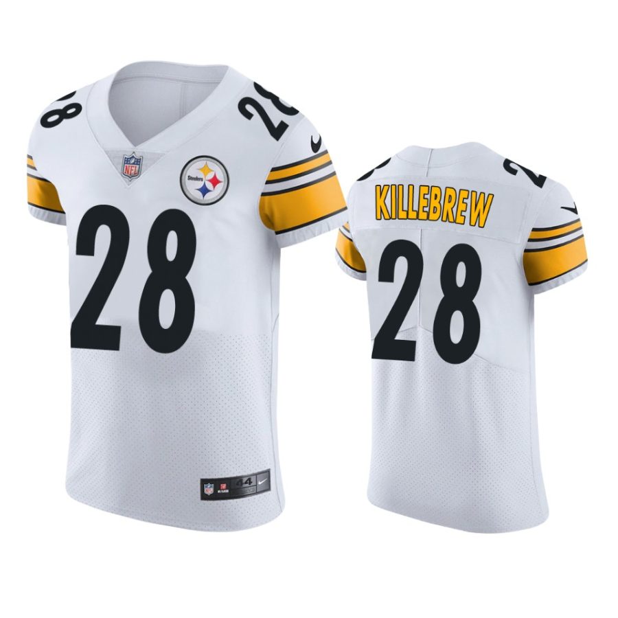 steelers miles killebrew white vapor elite jersey