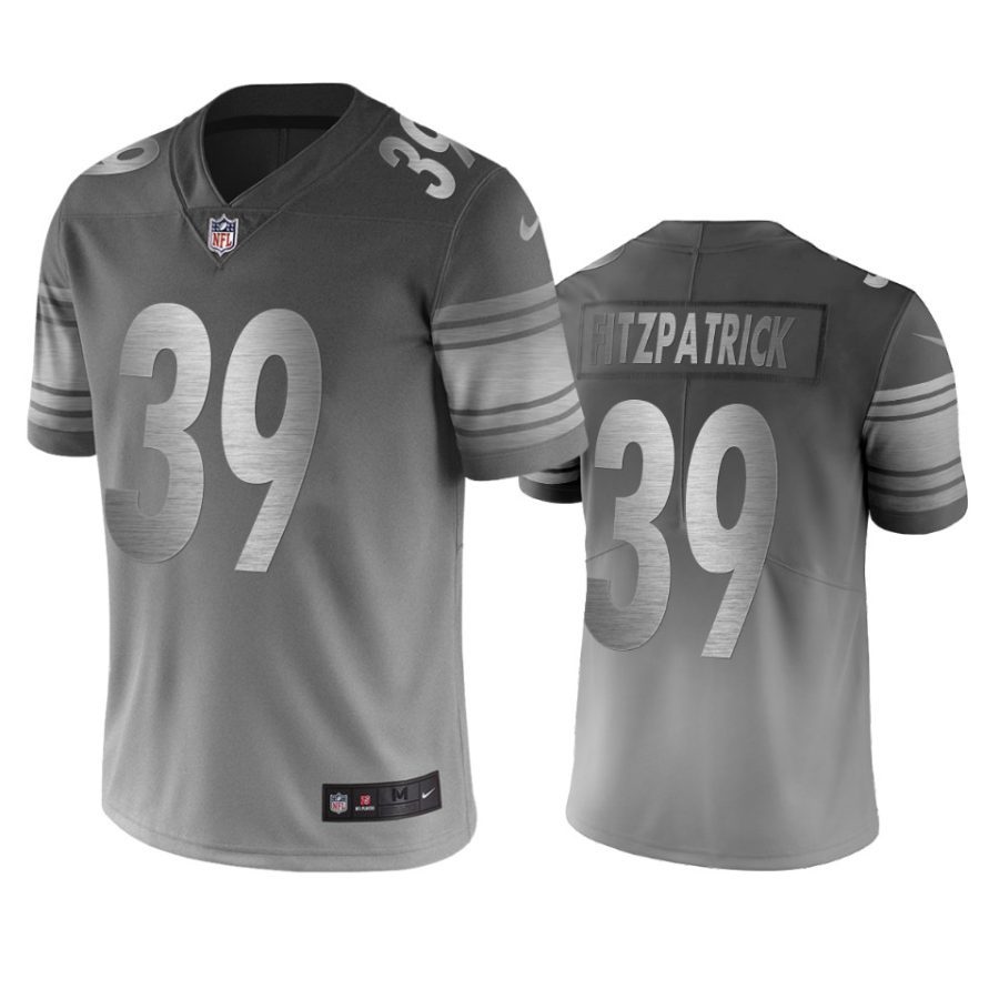 steelers minkah fitzpatrick silver gray city edition jersey