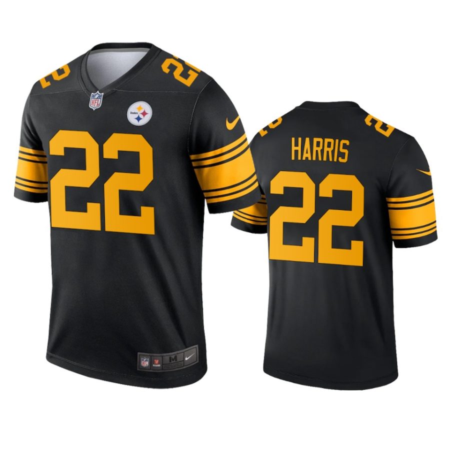 steelers najee harris black alternate legend jersey