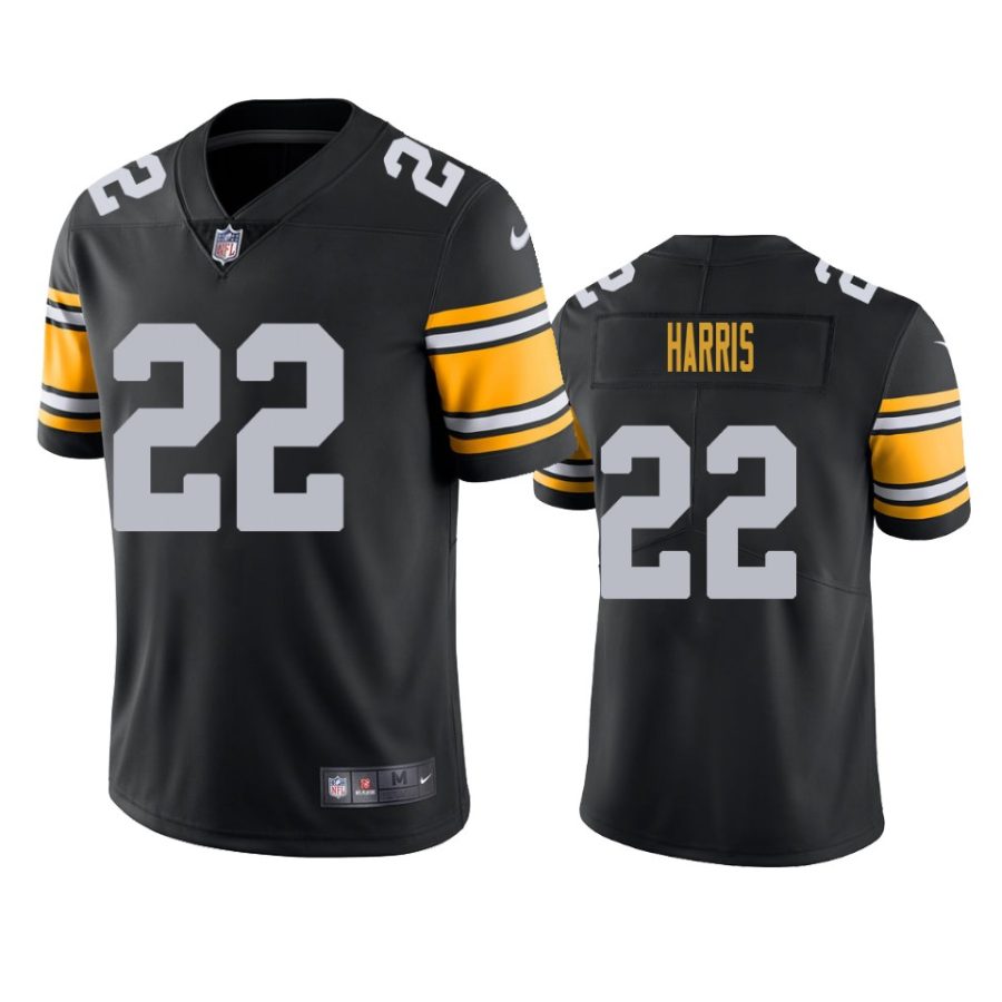 steelers najee harris black vapor jersey