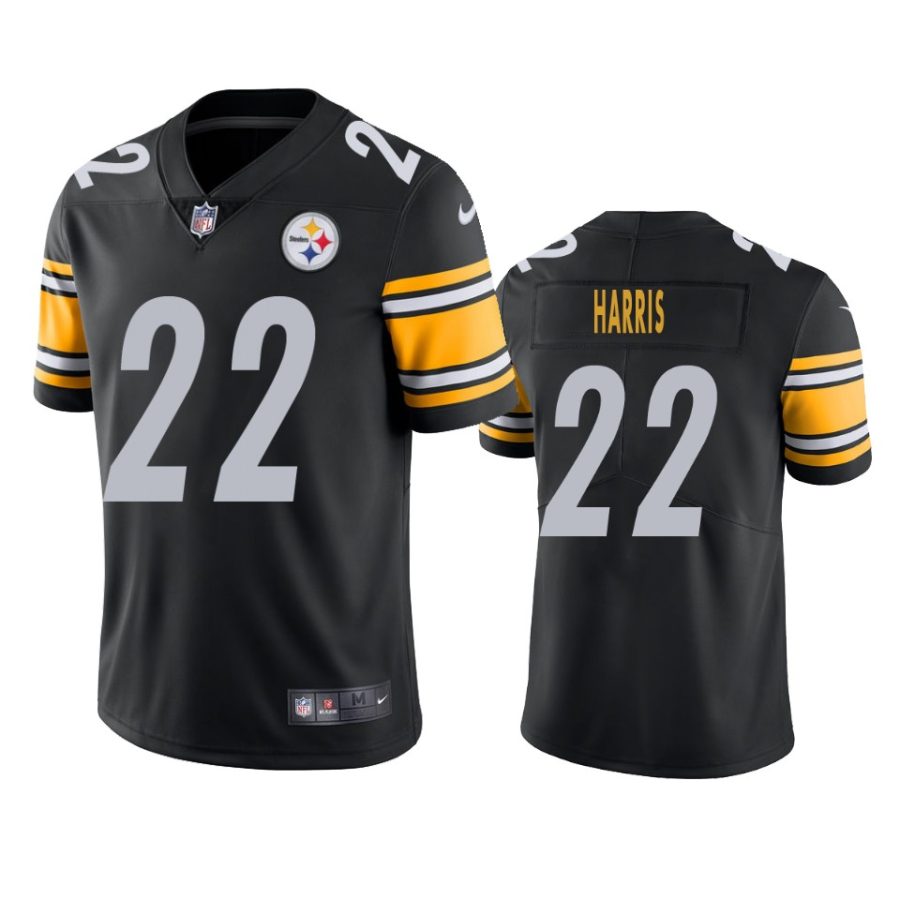 steelers najee harris black vapor limited jersey