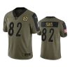 steelers steven sims olive limited 2021 salute to service jersey