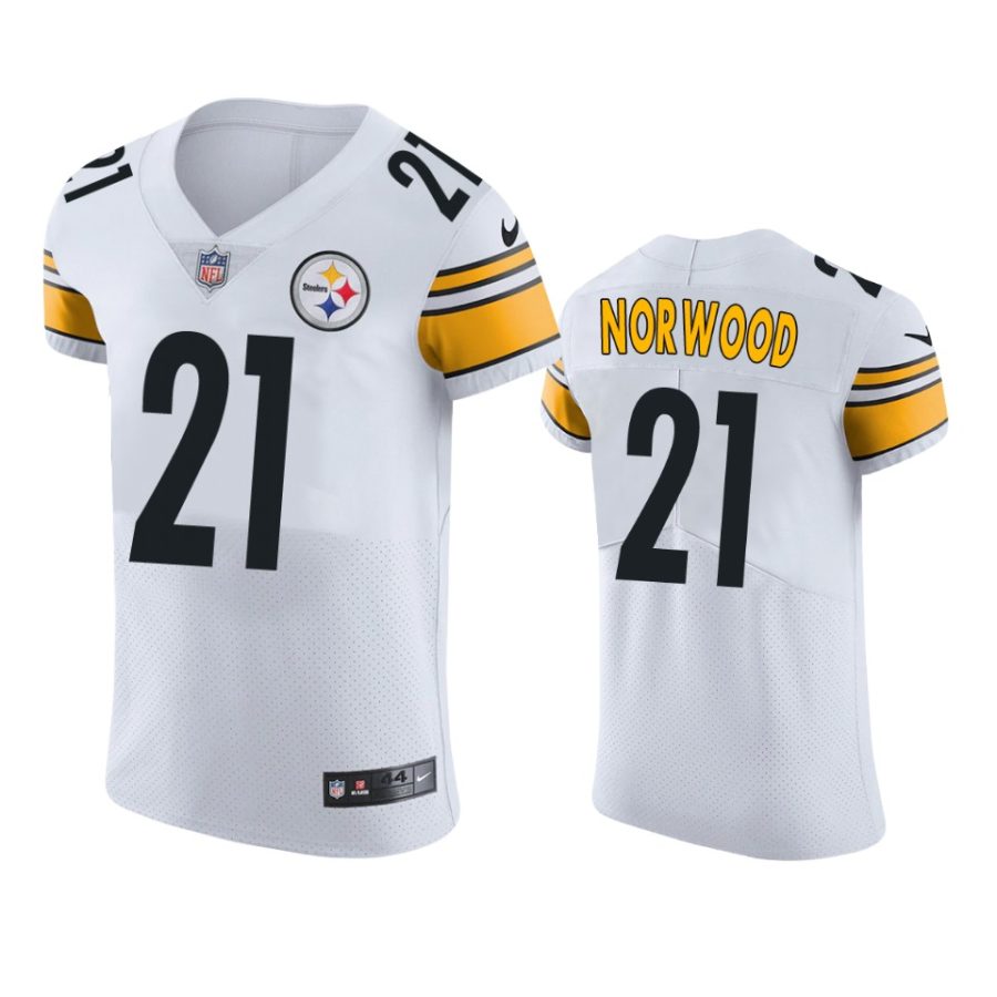 steelers tre norwood white vapor elite jersey