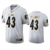 steelers troy polamalu white golden edition 100th season jersey