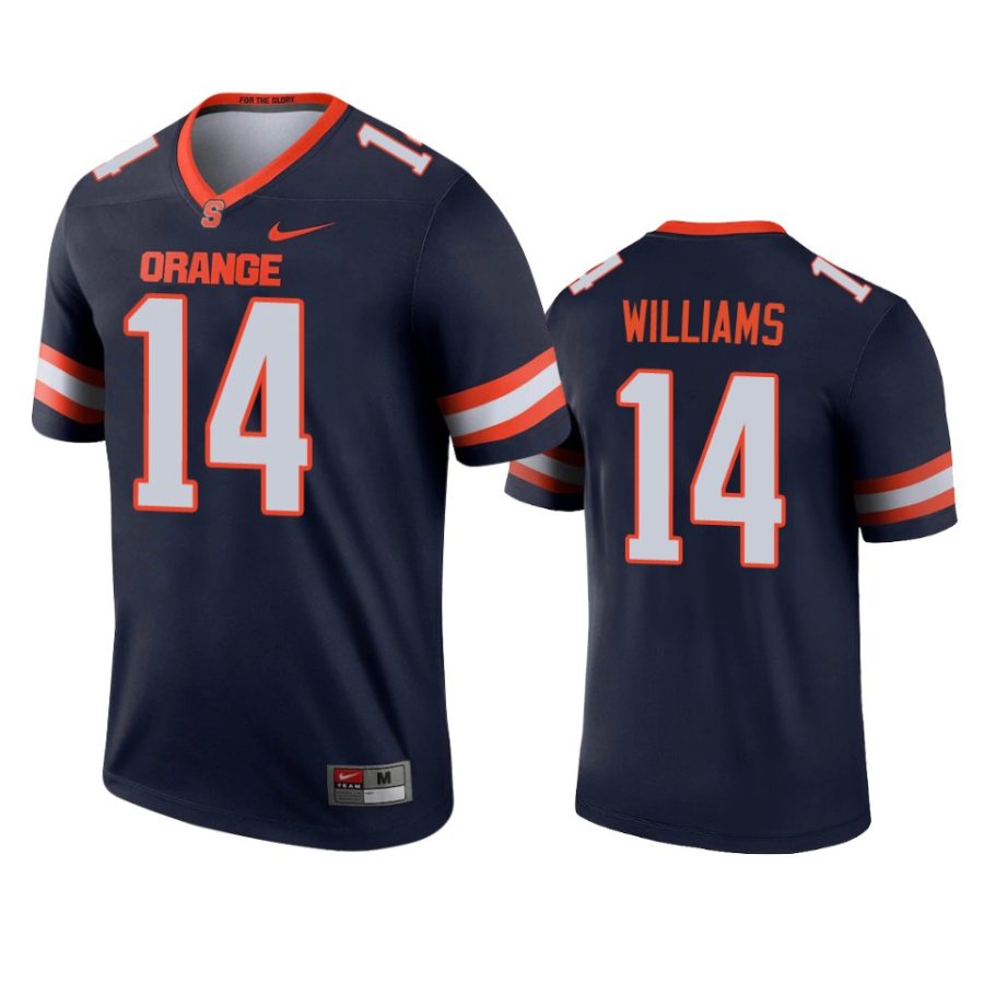 syracuse orange garrett williams navy legend jersey