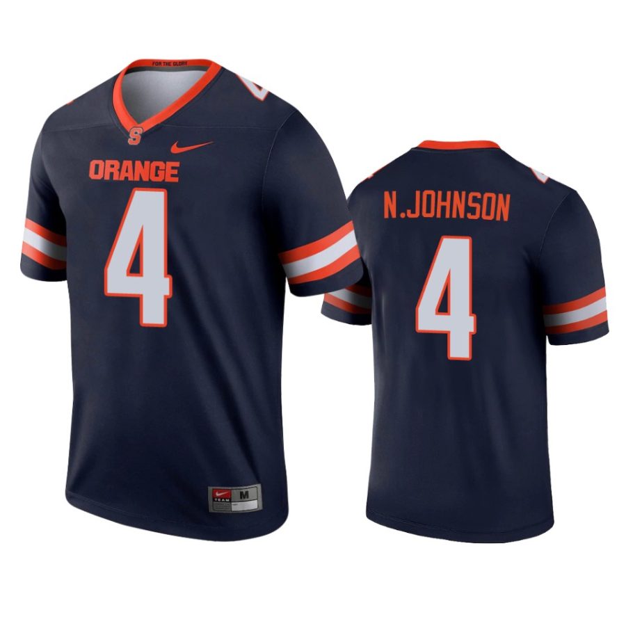 syracuse orange nykeim johnson navy legend jersey