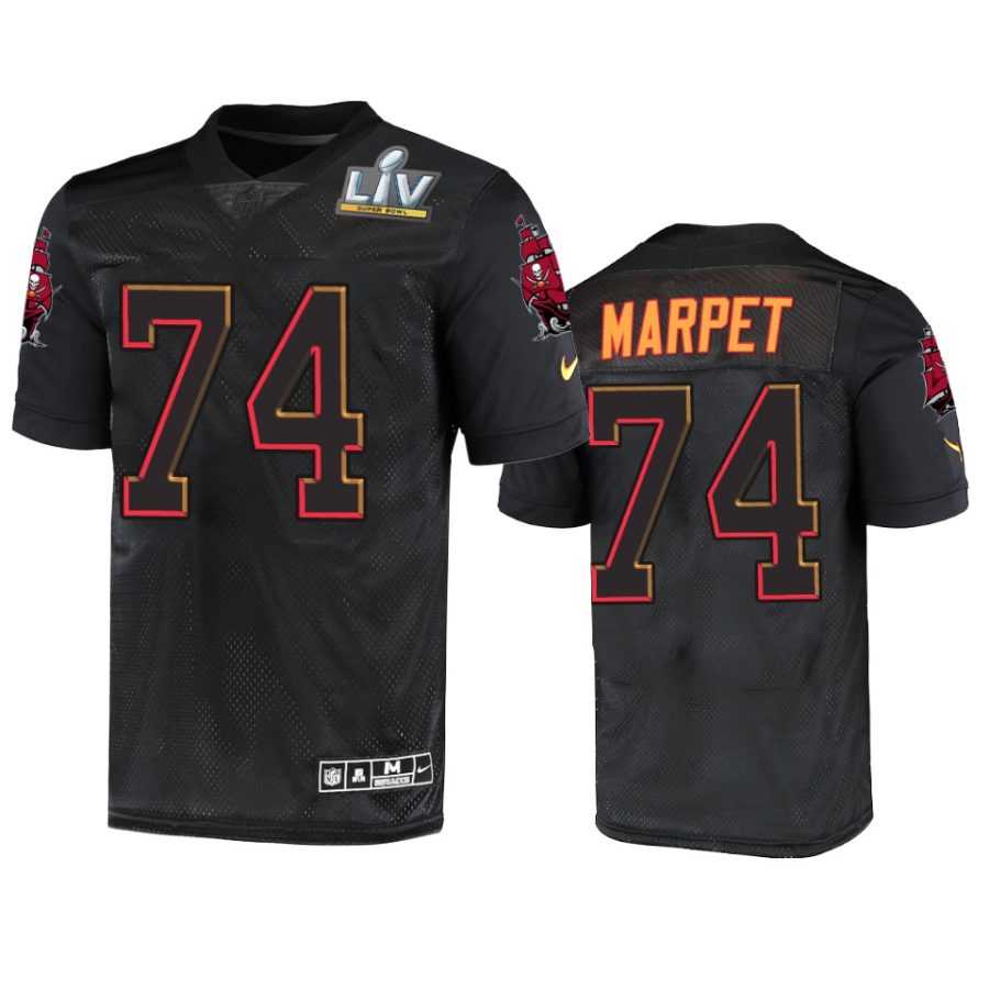 tampa bay buccaneers ali marpet black super bowl 55 jersey