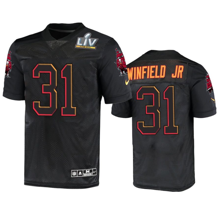 tampa bay buccaneers antoine winfield jr. black super bowl 55 jersey