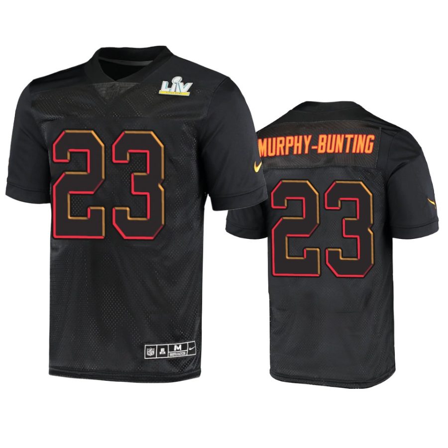 tampa bay buccaneers sean murphy bunting black super bowl 55 limited jersey