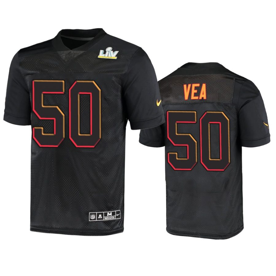 tampa bay buccaneers vita vea black super bowl 55 limited jersey