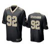 tanoh kpassagnon saints black game jersey