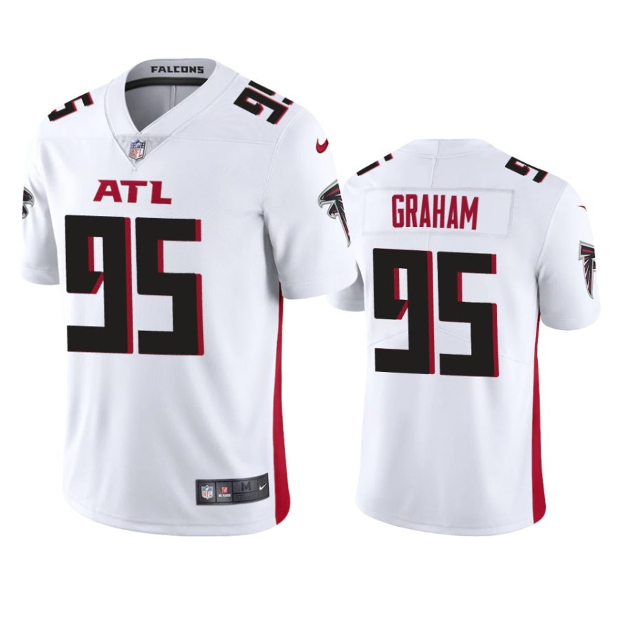 taquon graham falcons white vapor jersey