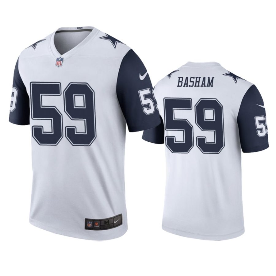 tarell basham color rush legend cowboys white jersey