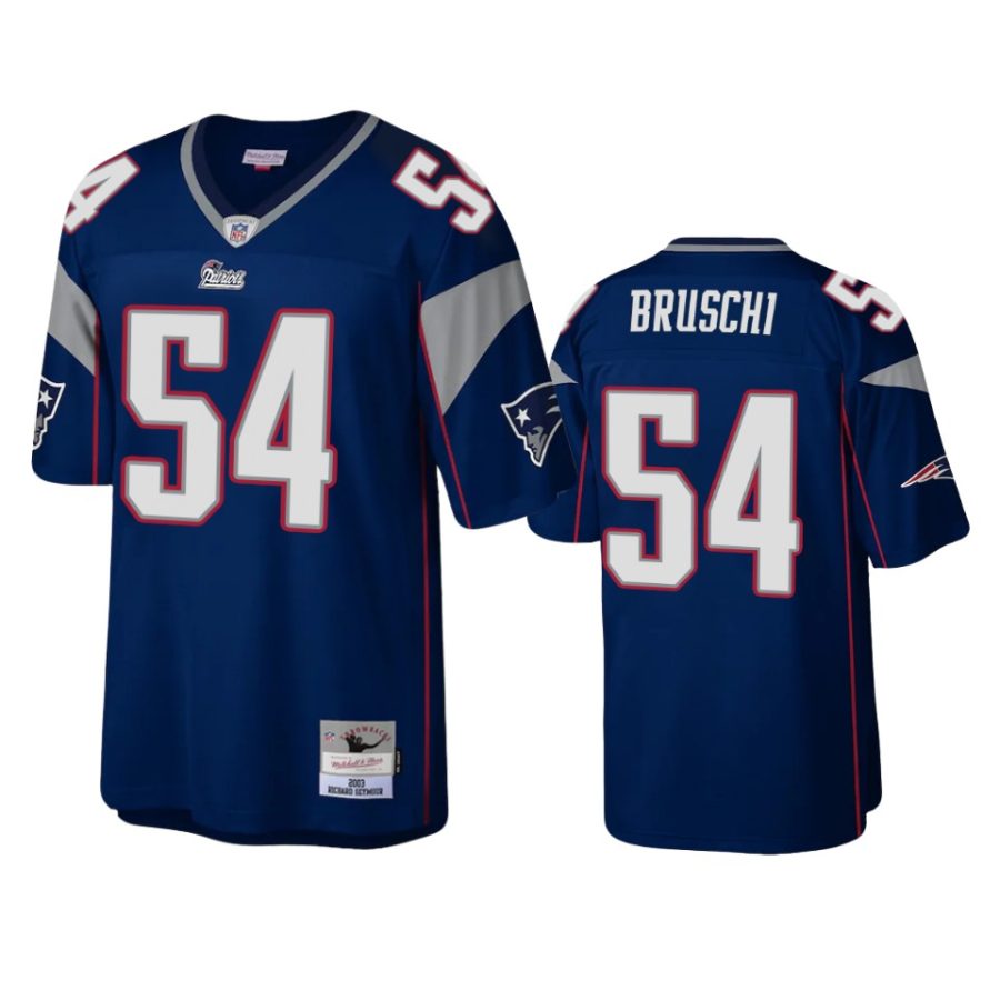 tedy bruschi patriots navy legacy replica retired player jersey