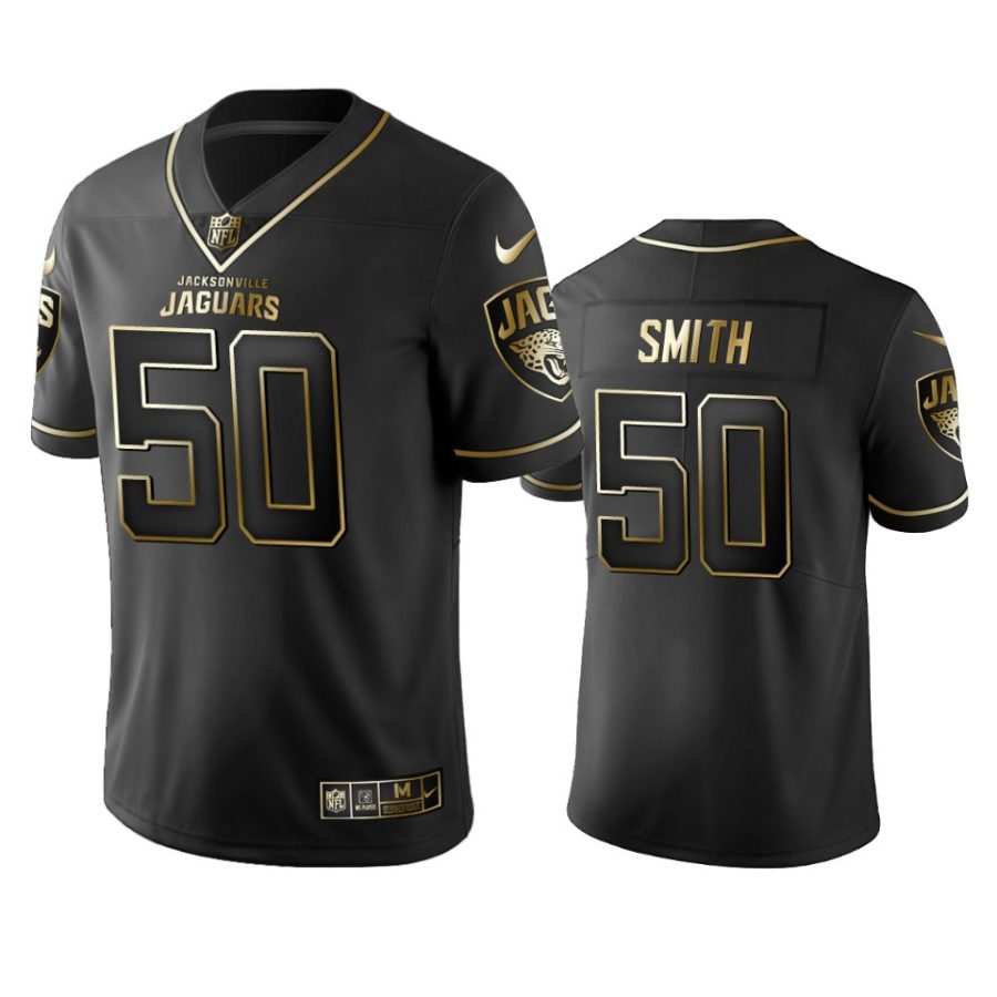 telvin smith jaguars black golden edition jersey