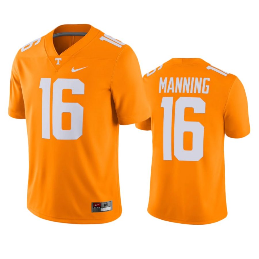 tennessee volunteers peyton manning tennessee orange alumni game player jersey