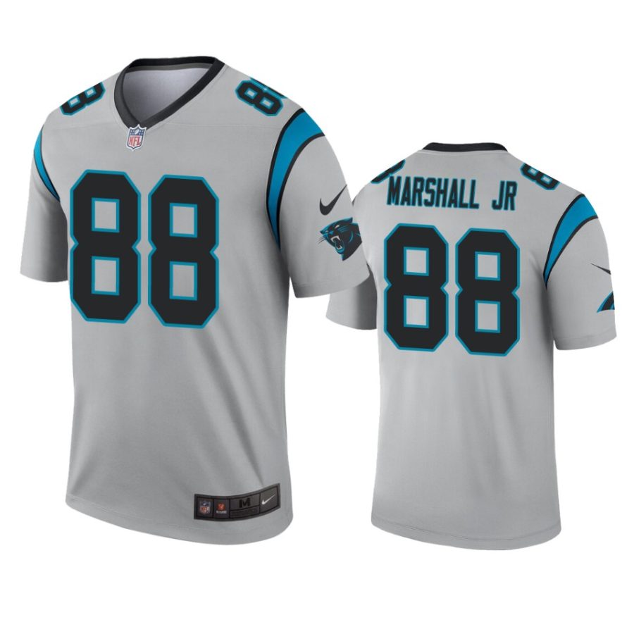 terrace marshall jr. panthers silver inverted legend jersey