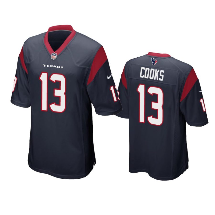 texans brandin cooks navy game jersey