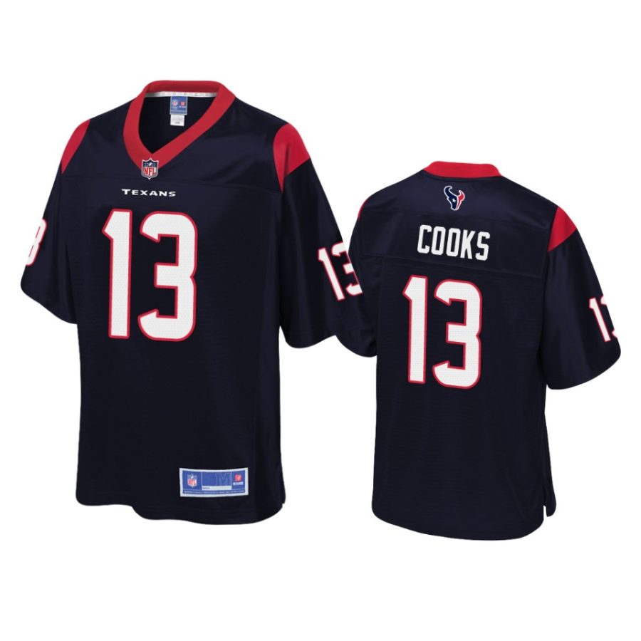 texans brandin cooks navy pro line jersey