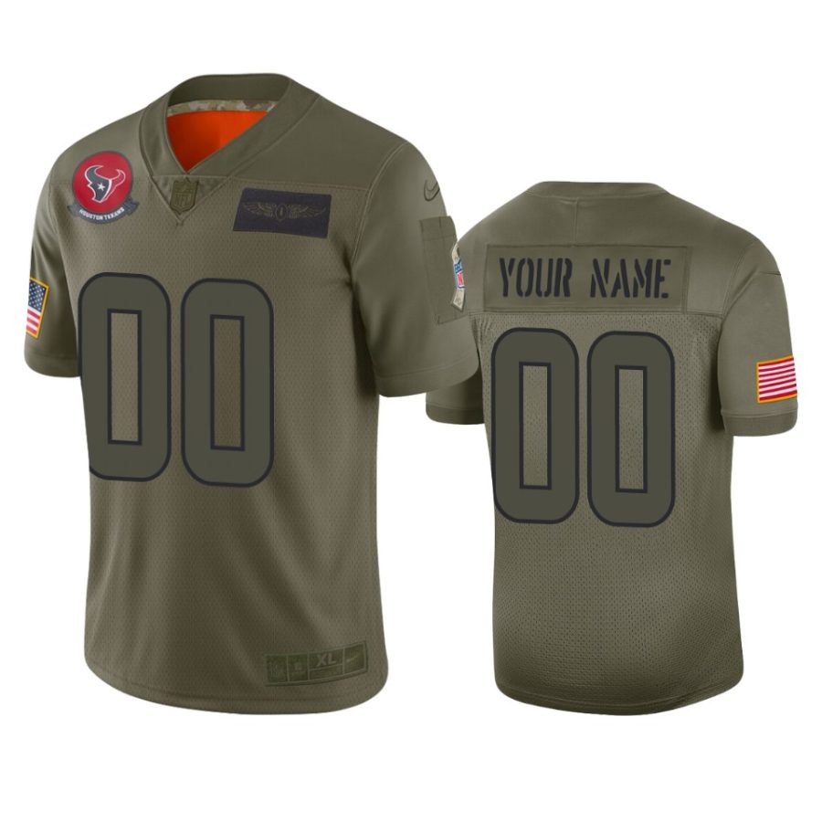 texans custom camo limited 2019 salute to service jersey