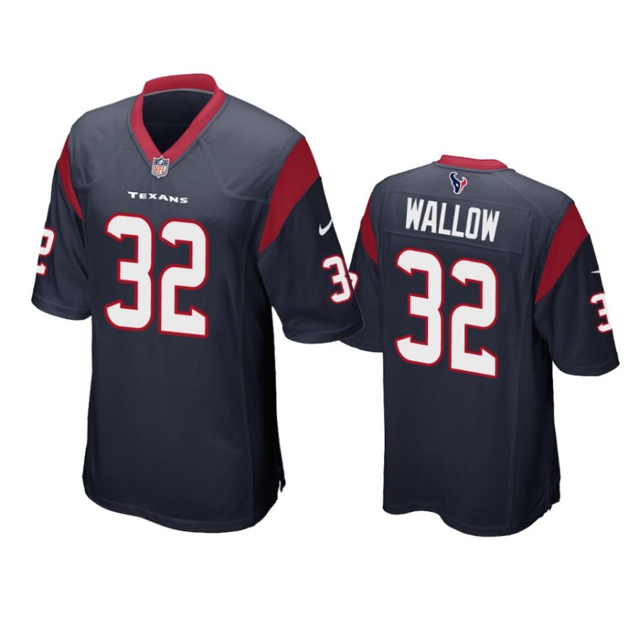 texans garret wallow navy game jersey