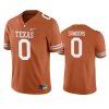 texas longhorns jatavion sanders texas orange game jersey