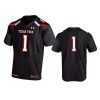 texas tech red raiders 1 black premier jersey