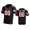 texas tech red raiders custom black 2020 replica jersey