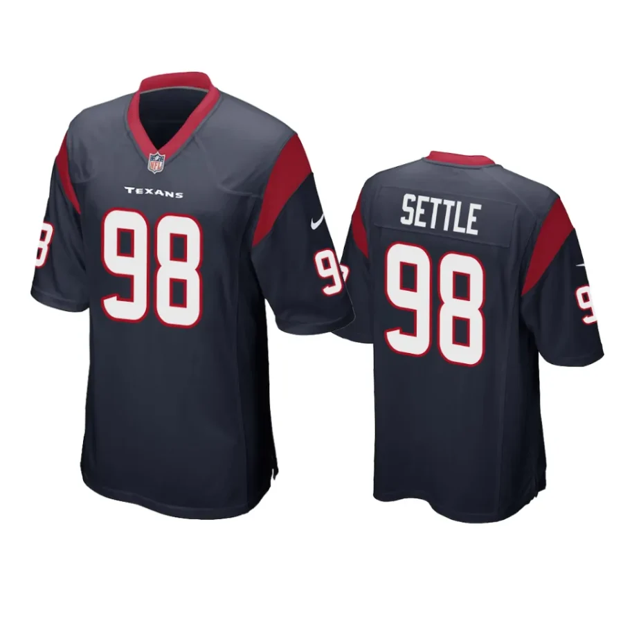 tim settle texans navy game jersey