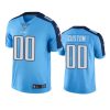 titans 00 custom light blue color rush limited jersey