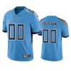 titans custom light blue limited 100th season jersey