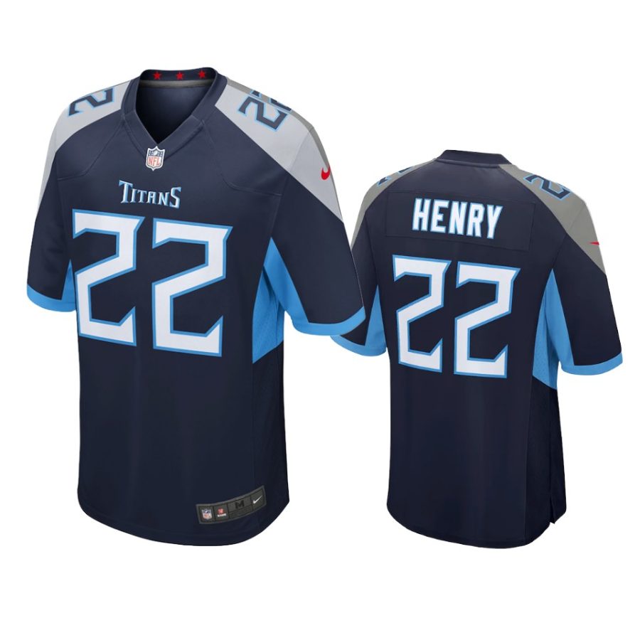 titans derrick henry navy game jersey