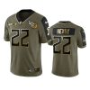 titans derrick henry olive gold limited 2021 salute to service jersey