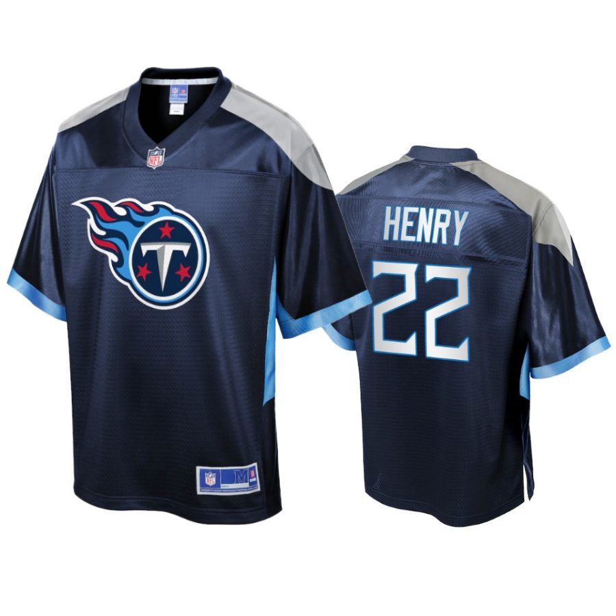 titans derrick henry pro line navy icon jersey