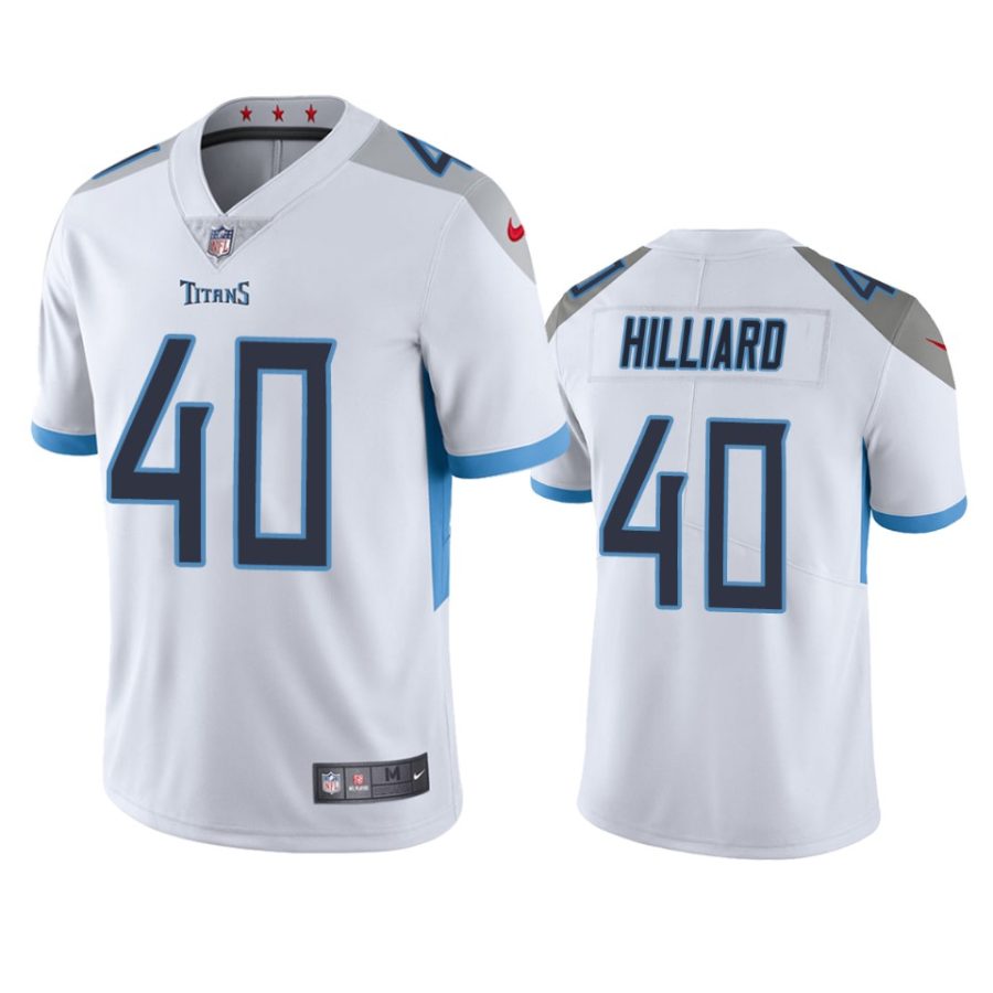 titans dontrell hilliard white vapor jersey