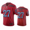 titans eddie george red city edition jersey