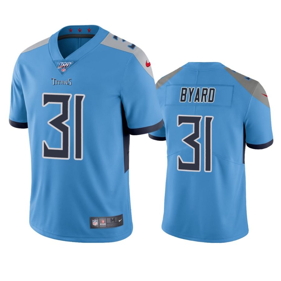 titans kevin byard light blue limited 100th season jersey